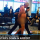 Illustration for article titled Man Strips Naked in Airport in Passionate Protest of Overbooked Flight